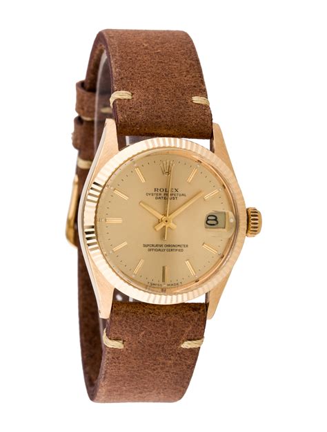 rolex oyster perpetual datejust leather strap|rolex datejust 36 lug width.